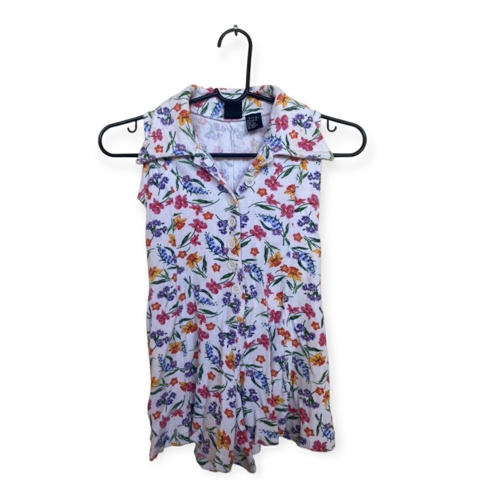 Freeze Frame SZ S 7/8 vintage girls romper